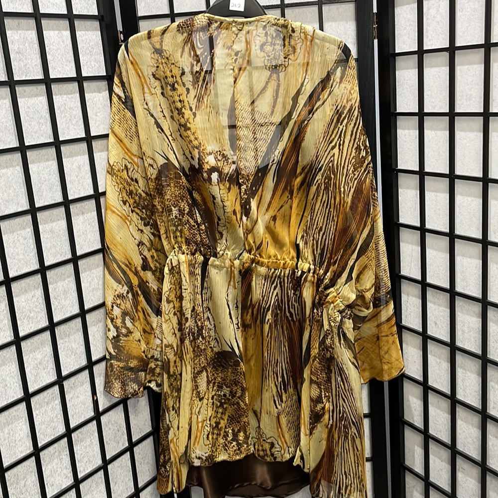 Bianca Nygard, Sheer Top w Matching Cami - 2 Pieces SZ 16 NWOT - Picture 2 of 6